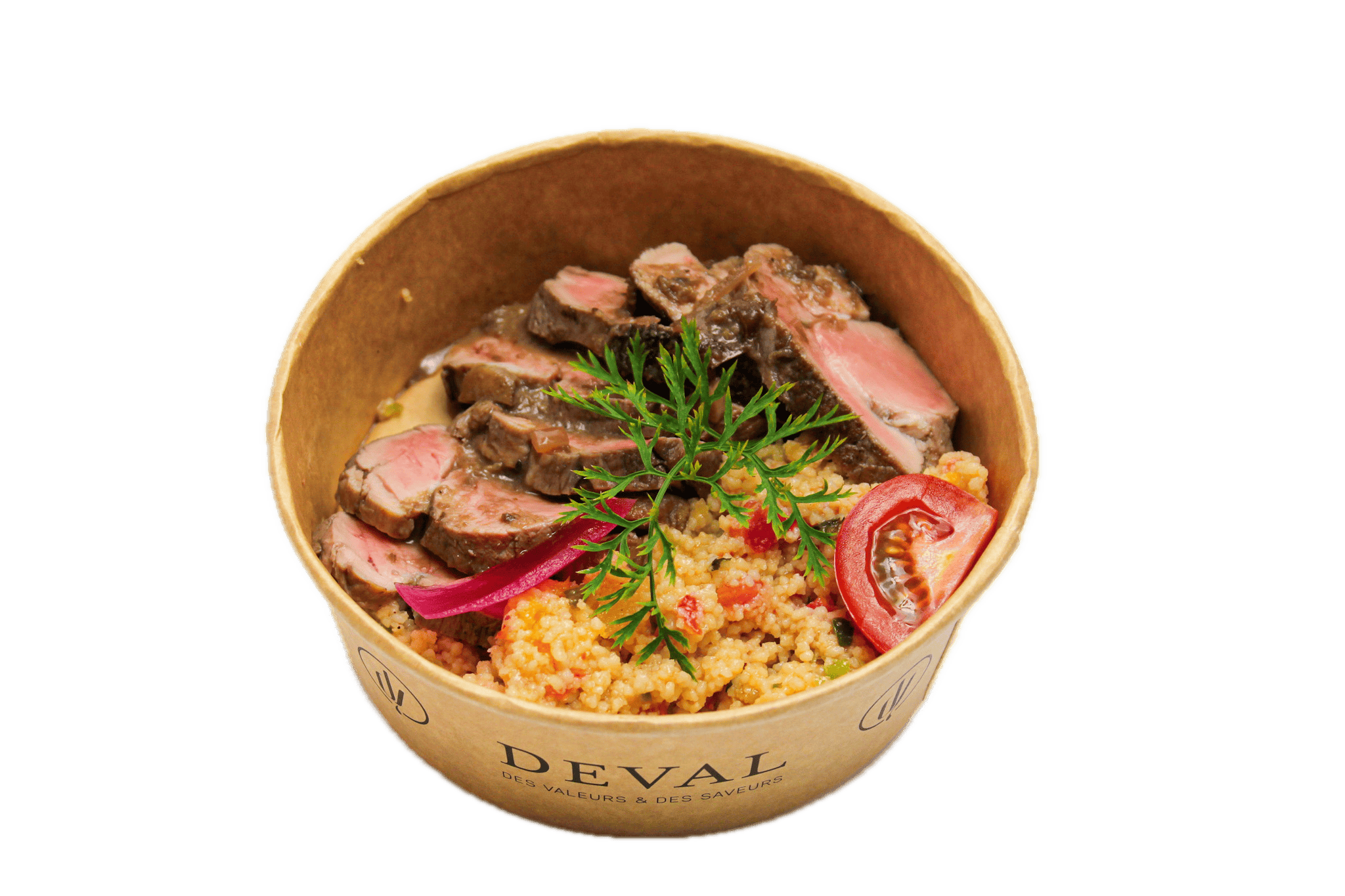 Filet Mignon De Porc Ro Ti Re Duction De Griotte Taboule Avec Arrie Re Plan Supprime 